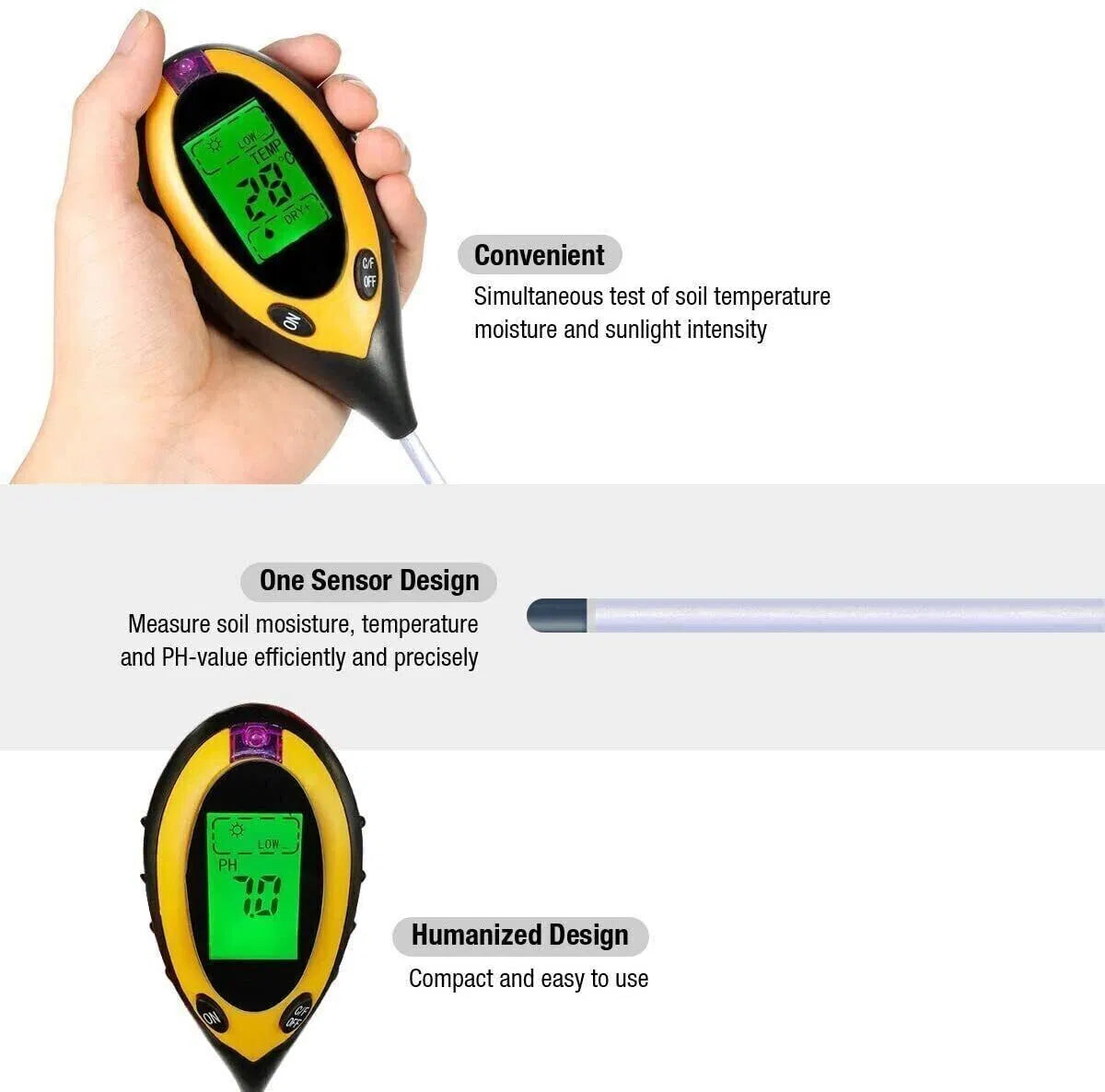 pH Meter for Soil