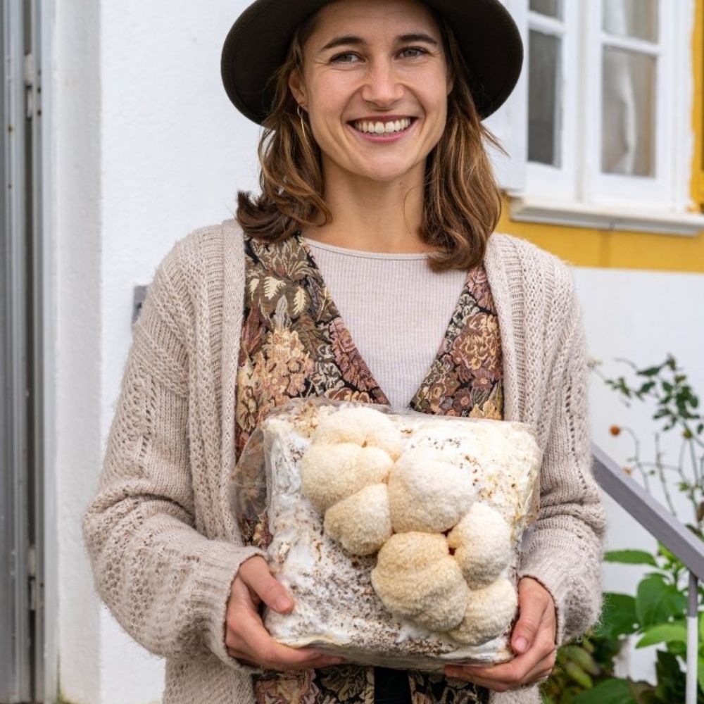 Lion's Mane Mushroom Grow Kit