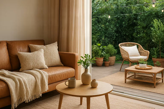 Cozy Indoor and Outdoor Living Space