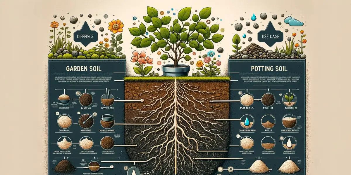 Garden Soil Vs Potting Soil