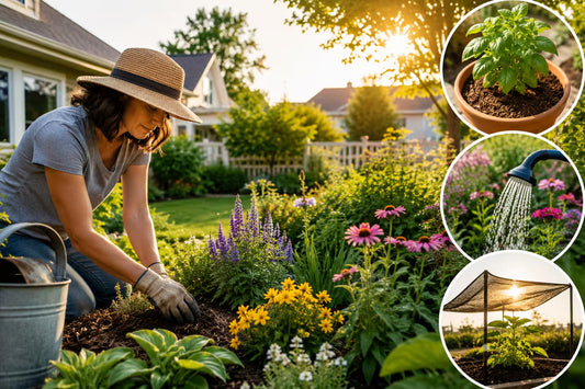 Summer Gardening Tips: How to Protect Plants from Heat & Stress
