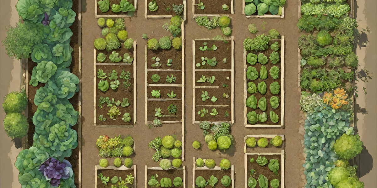 Vegetable Garden Layout 