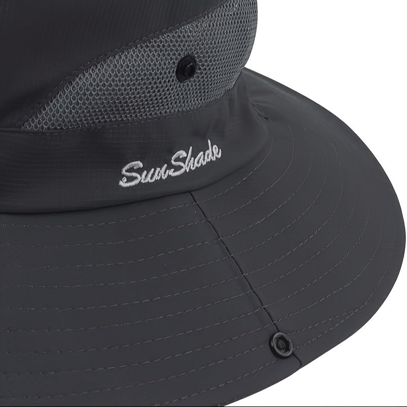 Unisex Wide Brim Bucket Hat