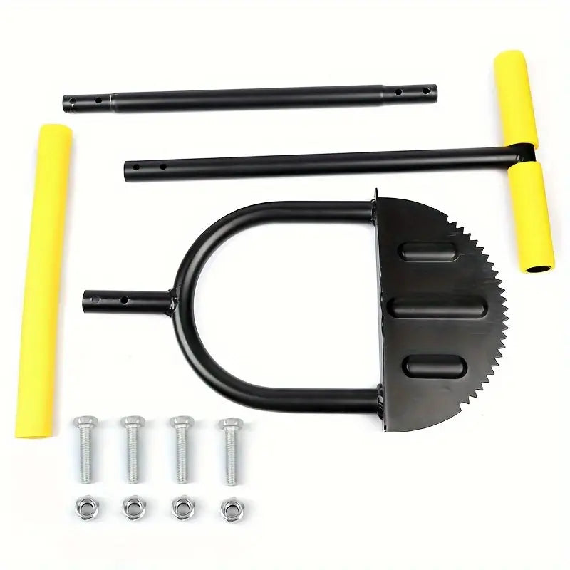 Heavy-Duty Half-Moon Garden Edger Tool