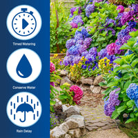 1-Outlet Irrigation Timer | Programmable Hose Faucet Timer