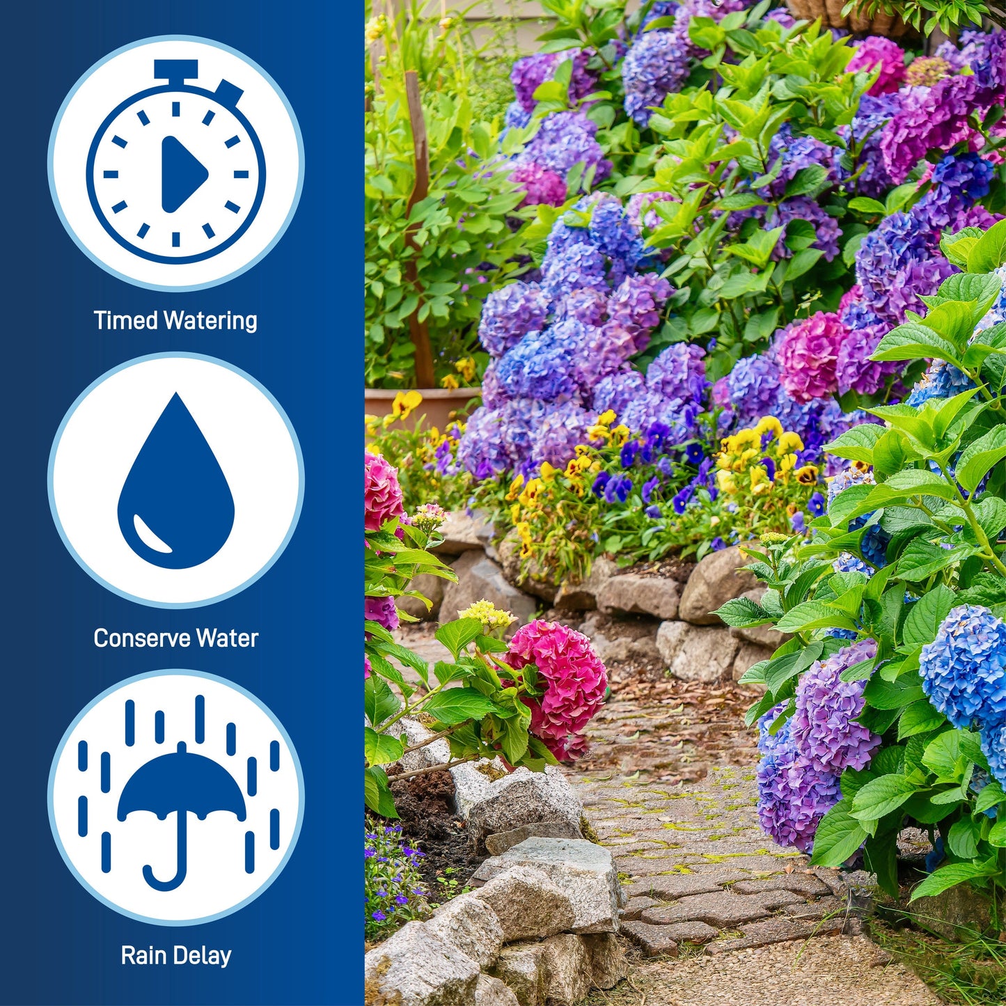 1-Outlet Irrigation Timer | Programmable Hose Faucet Timer