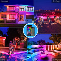 100Ft Outdoor LED Strip Lights