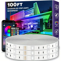100Ft Outdoor LED Strip Lights