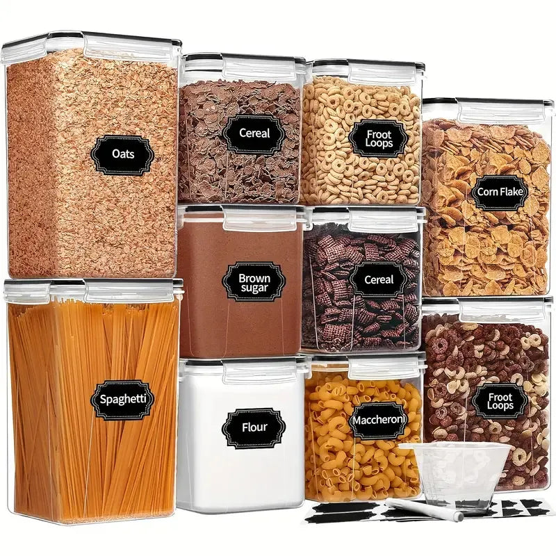 10 PCS Large Airtight Food Storage Containers