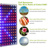 225 LEDs Full Spectrum Grow Lights