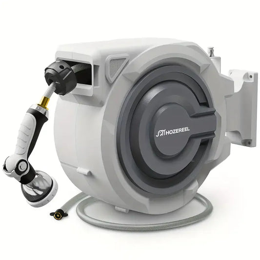 110 Ft Retractable Garden Hose Reel