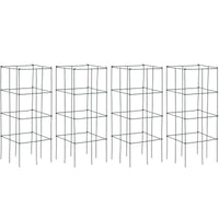 4 Pack Metal Garden Trellis for Climbing Plants