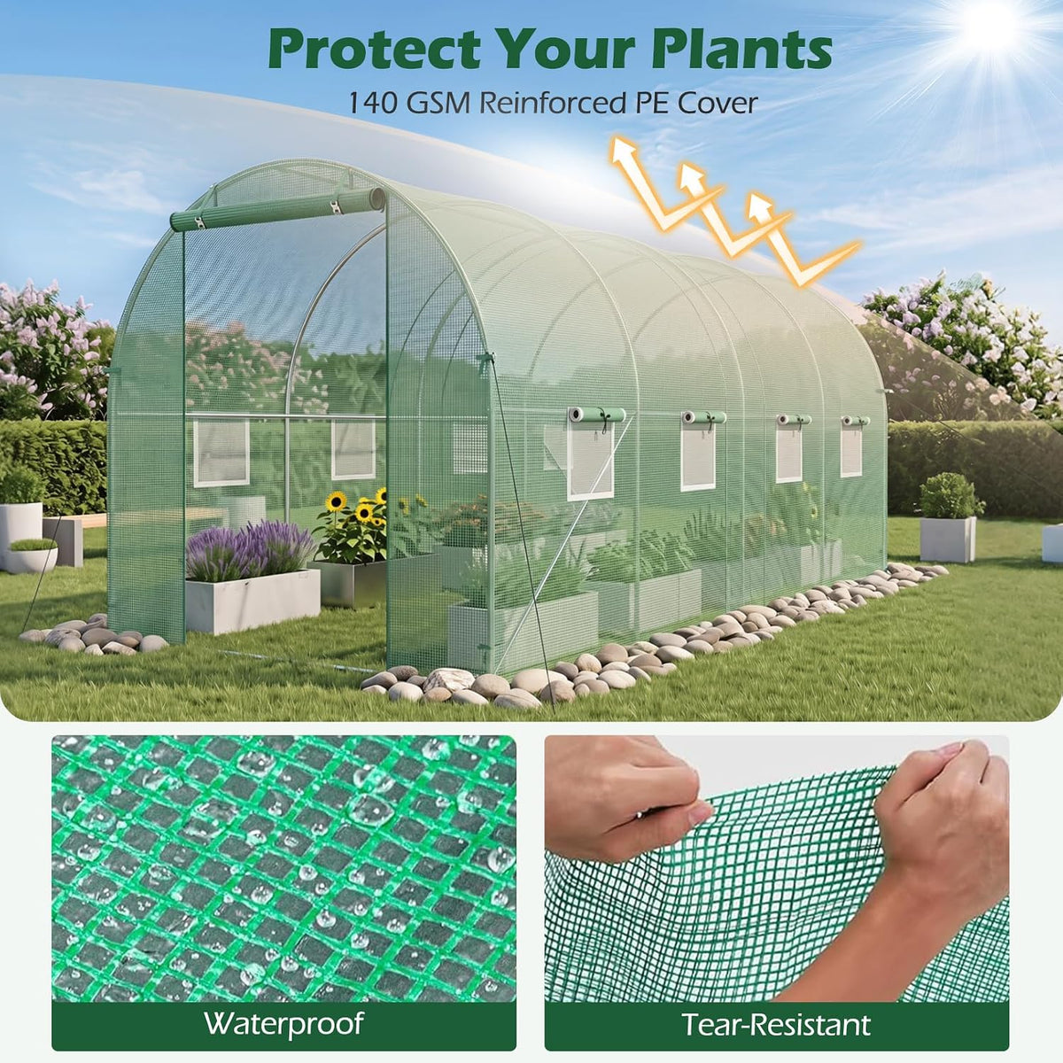 High Tunnel Greenhouse