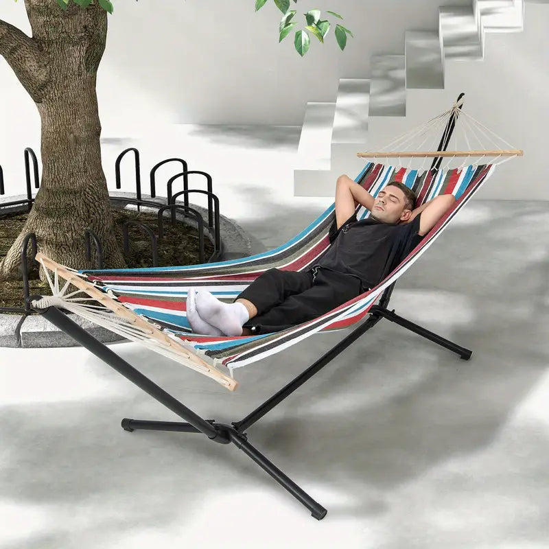 Portable Hammocks with Steel Stands