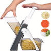 Vegetable Chopper Mandoline | Safety Food Slicer Cutter