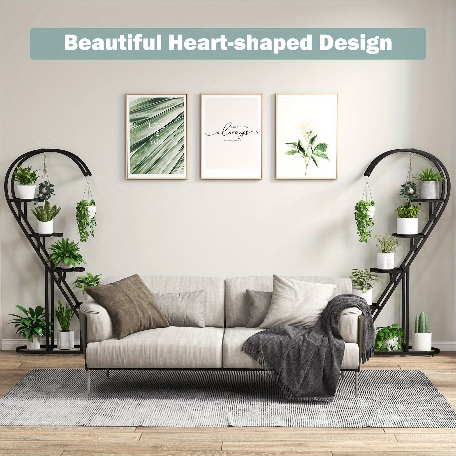 Heart Shaped Plant Stand