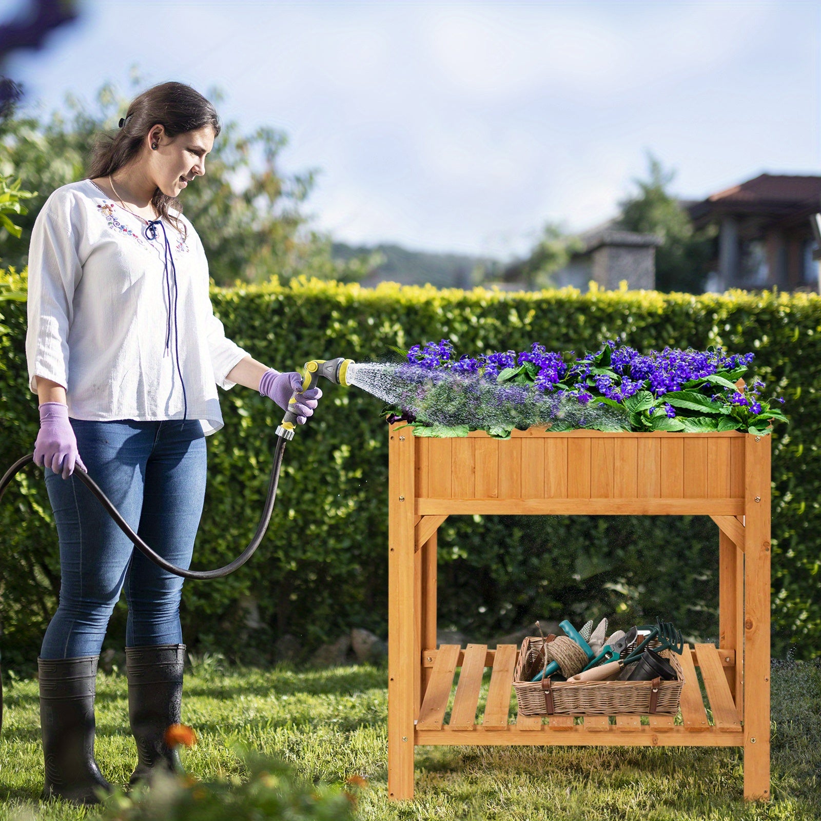 8 Grids Planter Box Kit