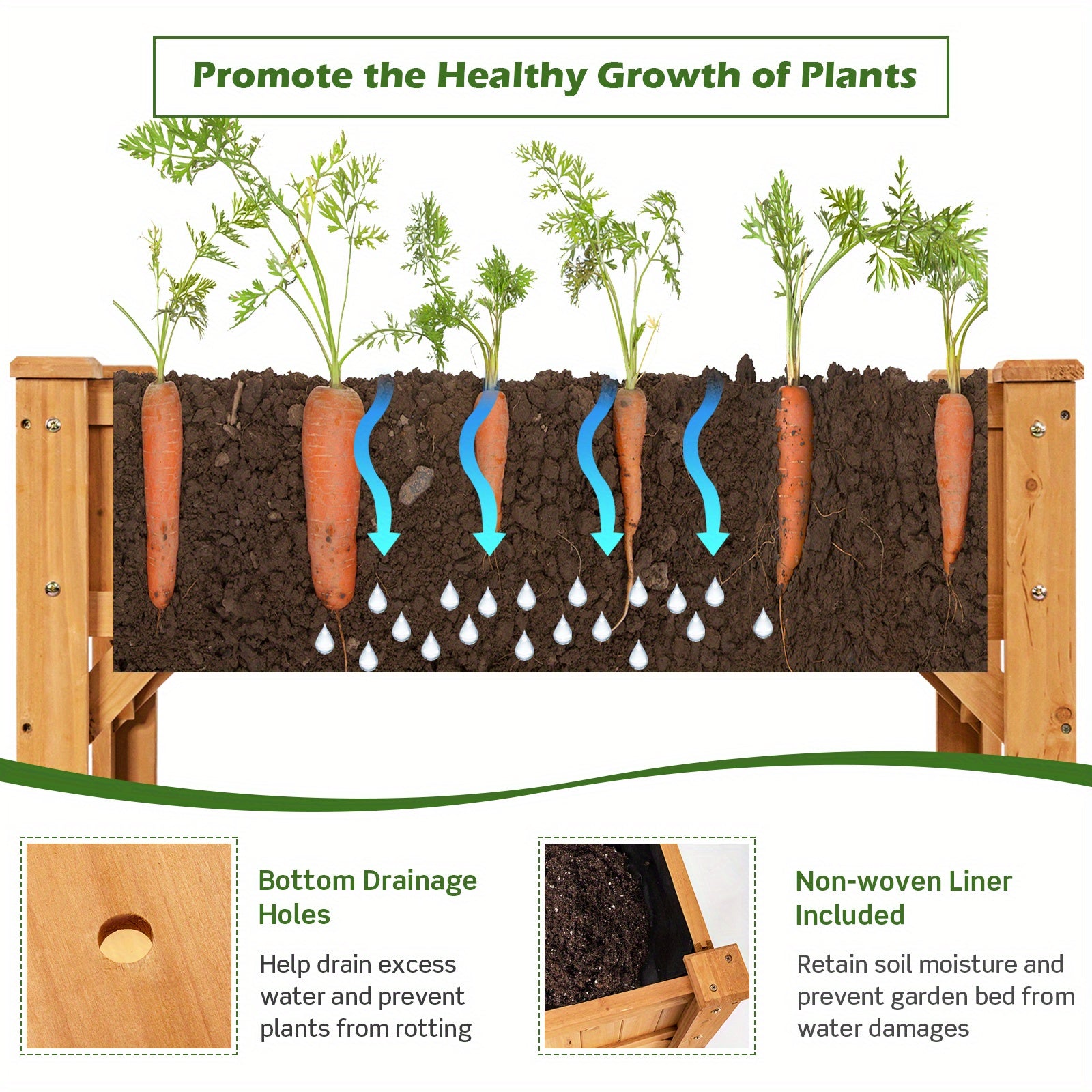 8 Grids Planter Box Kit