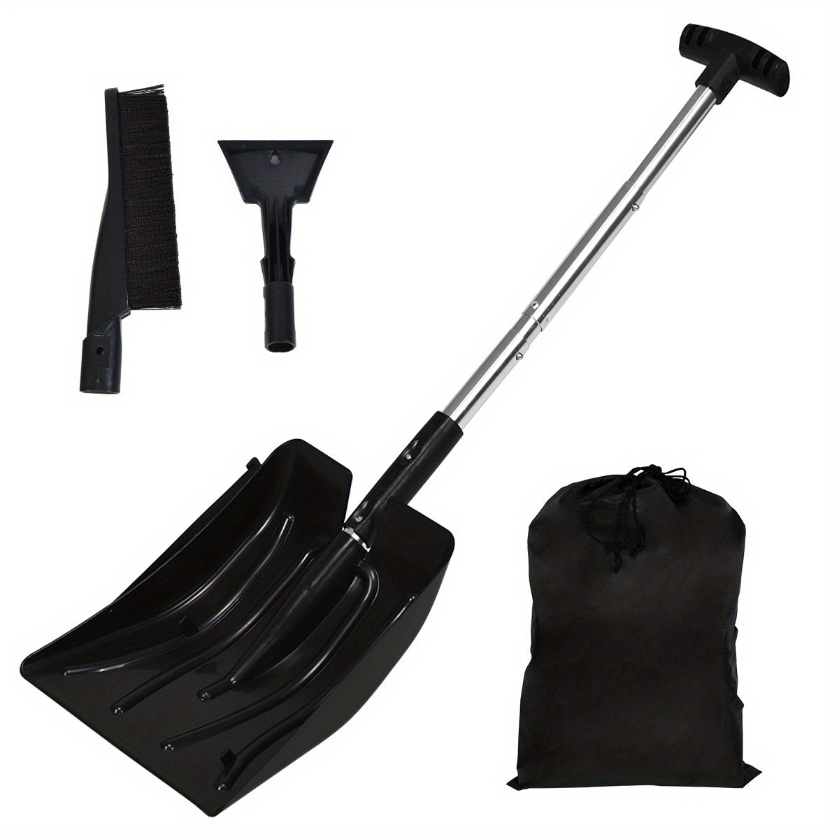 3-in-1 Emergency Snow Shovel