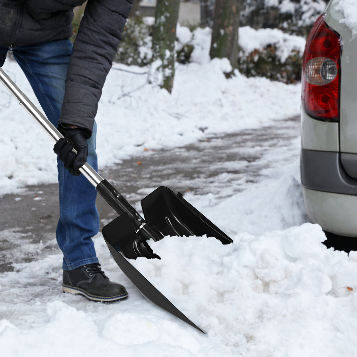 3-in-1 Emergency Snow Shovel