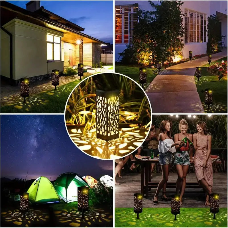 6-Pack Solar LED Garden Path Lights