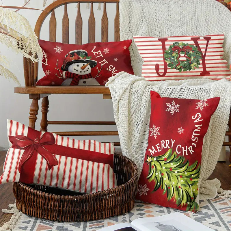 Christmas Decorative Pillow Covers