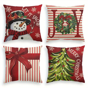 Christmas Decorative Pillow Covers