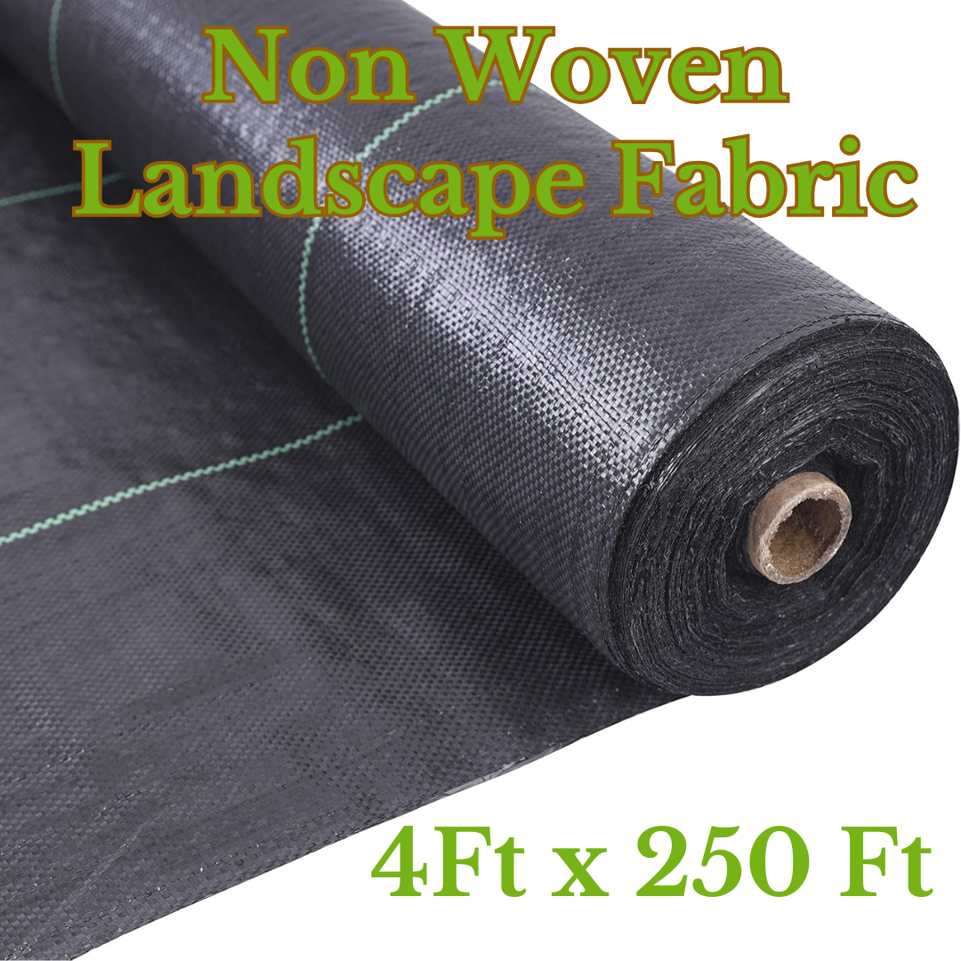 4Ftx250Ft  4Ftx300Ft Non Woven Landscape Fabric