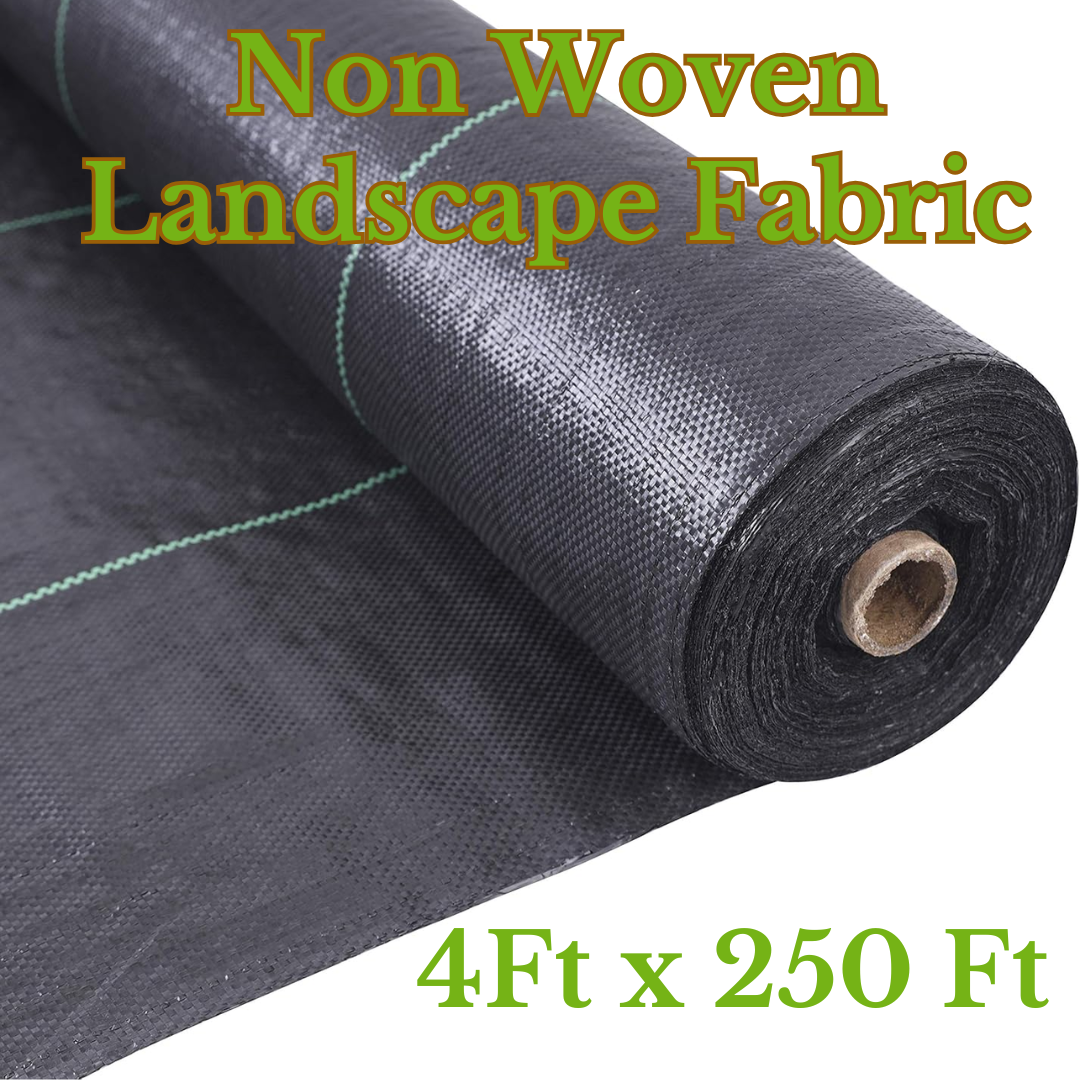 Non Woven Landscape Fabric 4Ftx250Ft  4Ftx300Ft