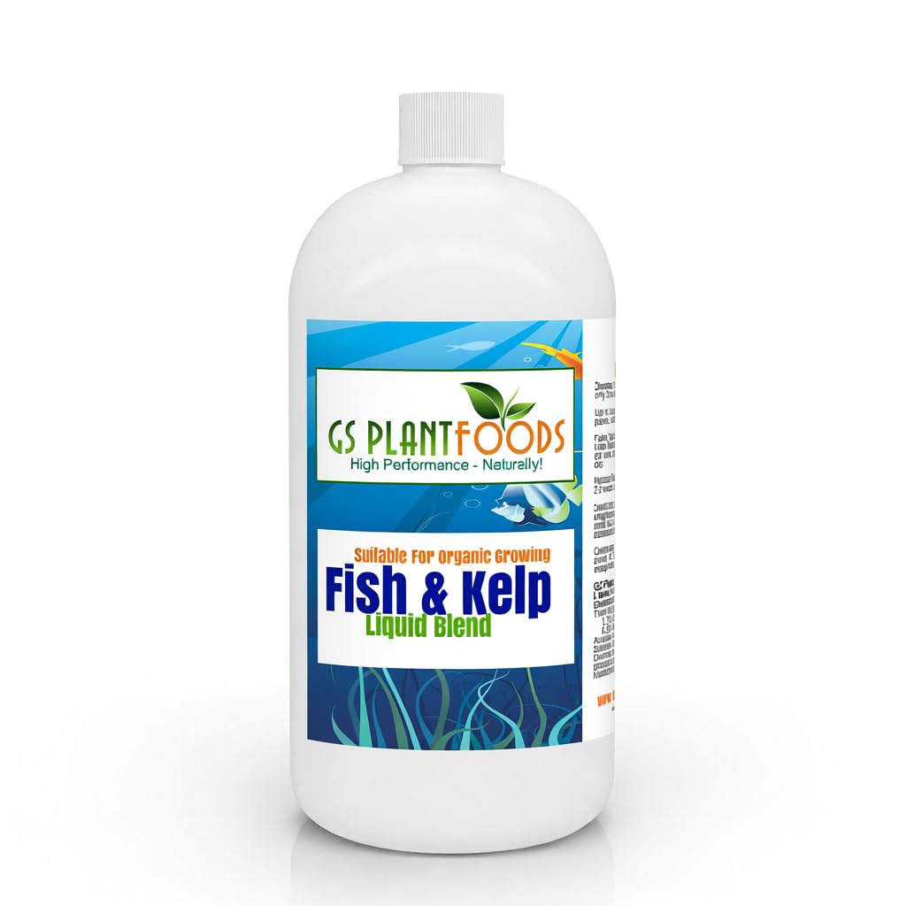 Organic Liquid Kelp & Fish Fertilizer