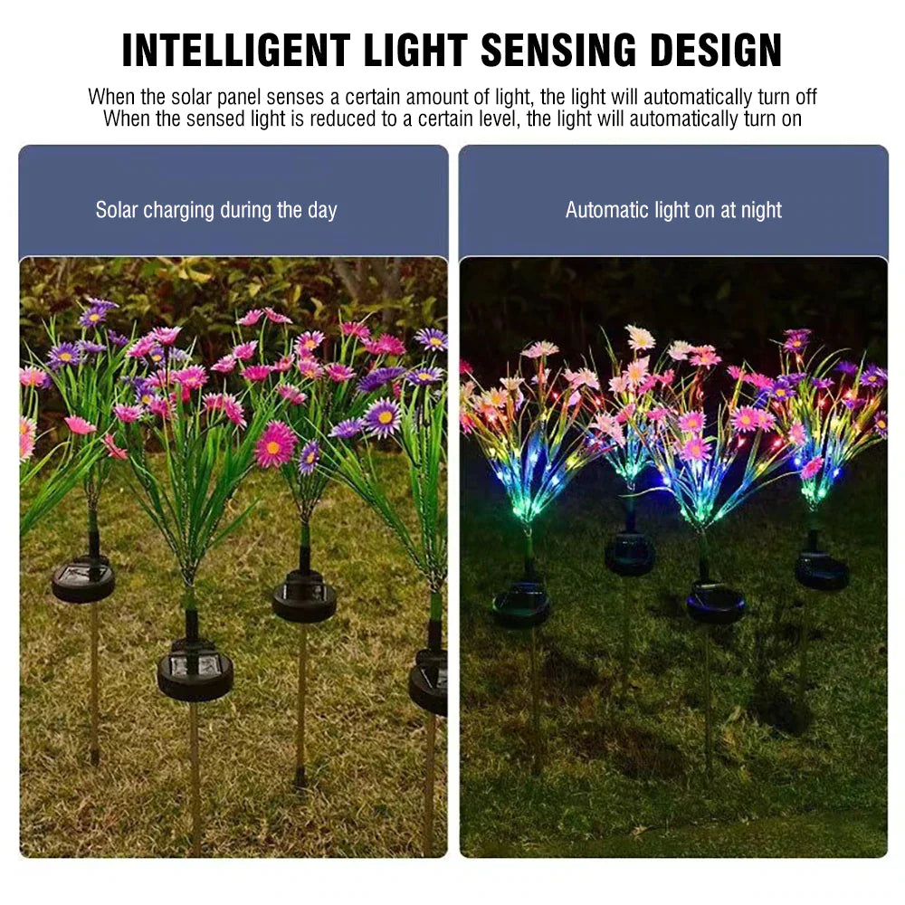 Flower Solar Lights