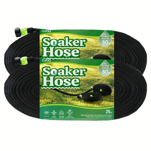 1 or 2 Pcs 25m Soaker Hose for Garden