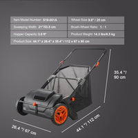  Manual Push Lawn Sweeper
