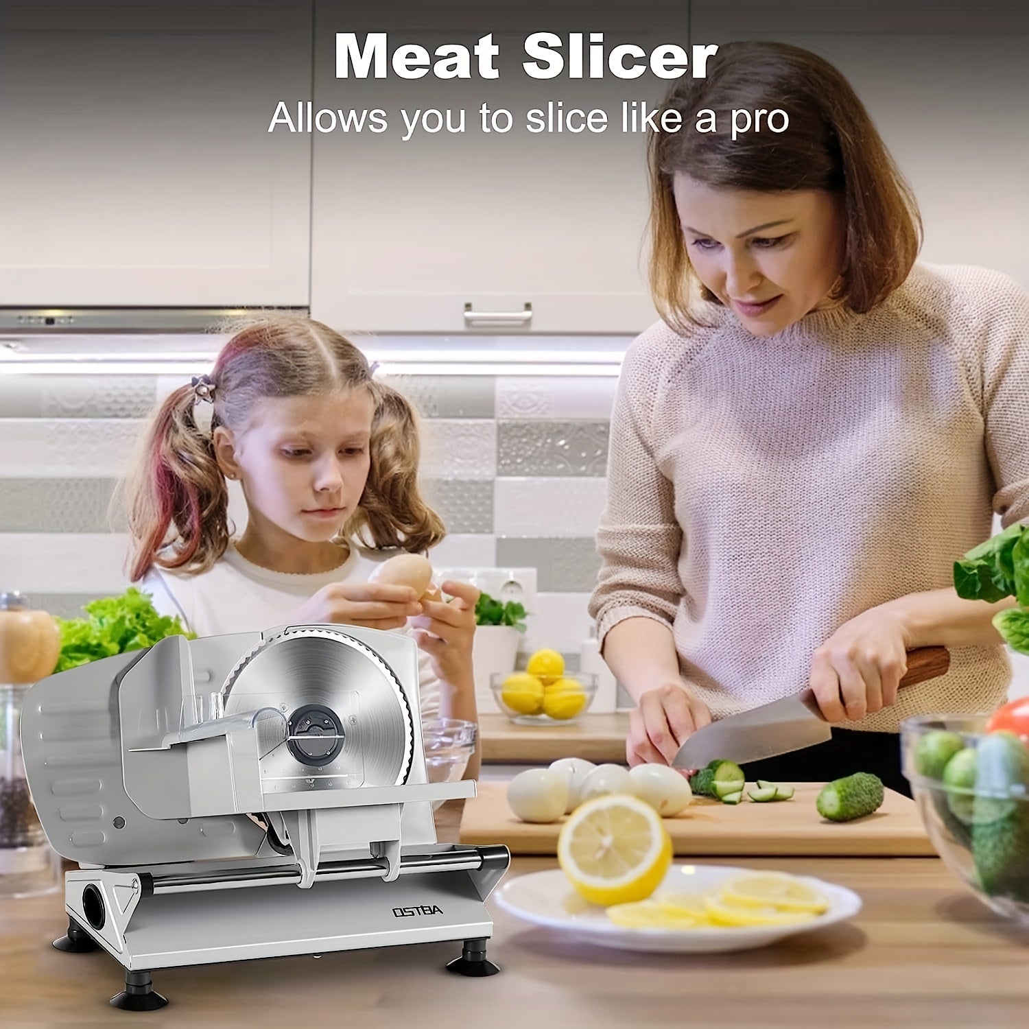 Electric Meat Slicer |  Electric Deli Food Slicer