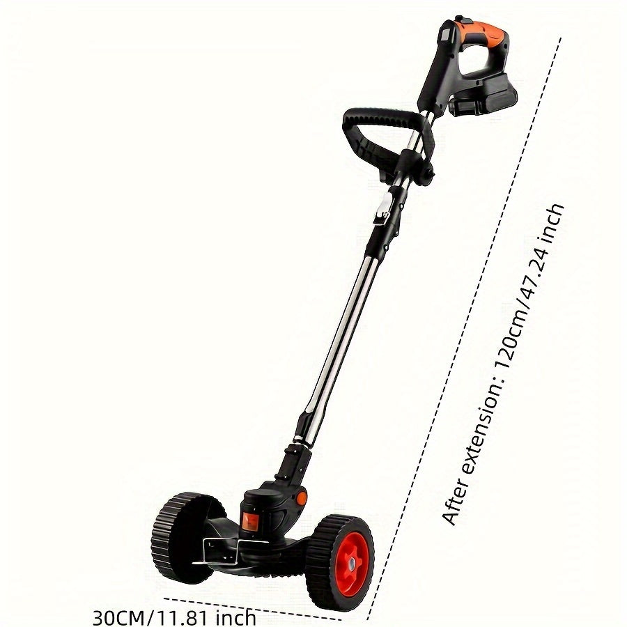 Electric Foldable Lawn Mower Trimmer