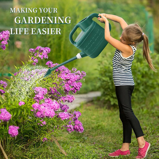 2 Gallon Watering Cans with Long Spouts