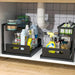 2 Pcs Pull Out Under Sink Organizer