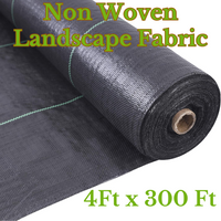 Non Woven Landscape Fabric 4Ftx250Ft  4Ftx300Ft