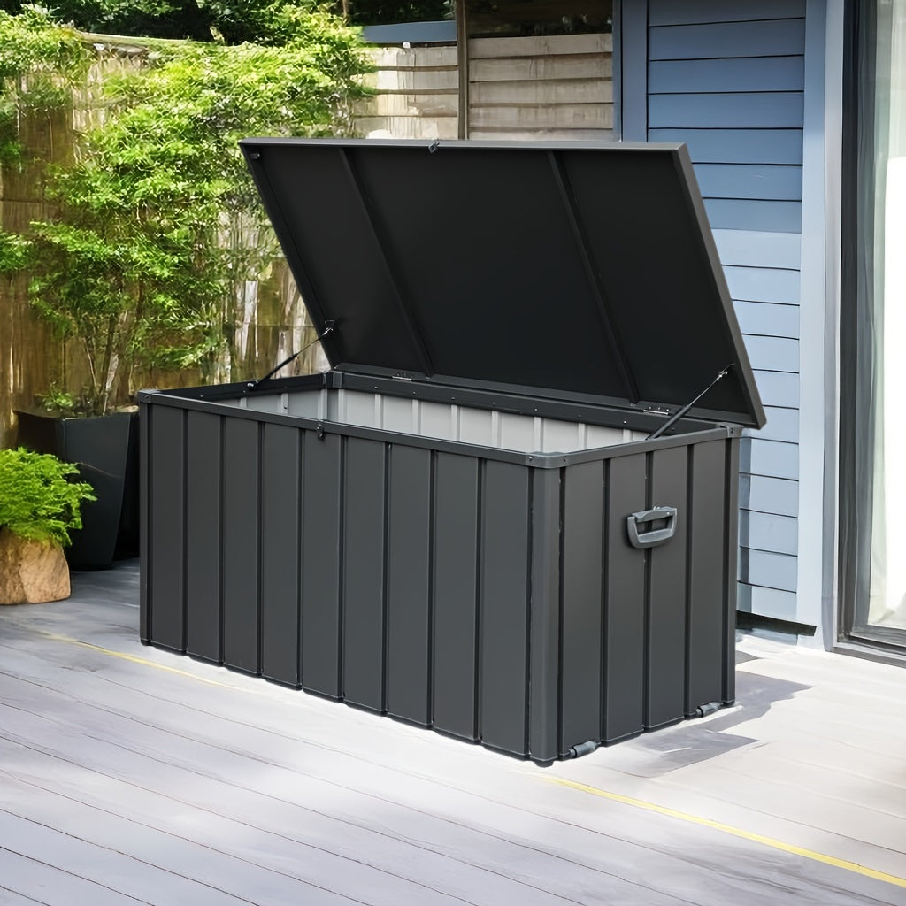 Metal Storage Box | Deck Storage Box Waterproof