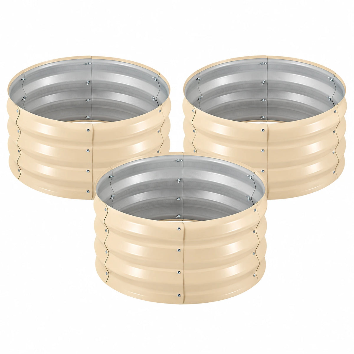 Round Raised Garden Beds