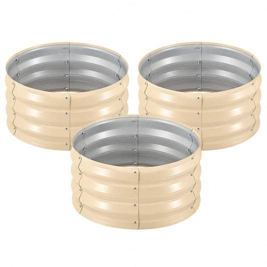 Round Raised Garden Beds