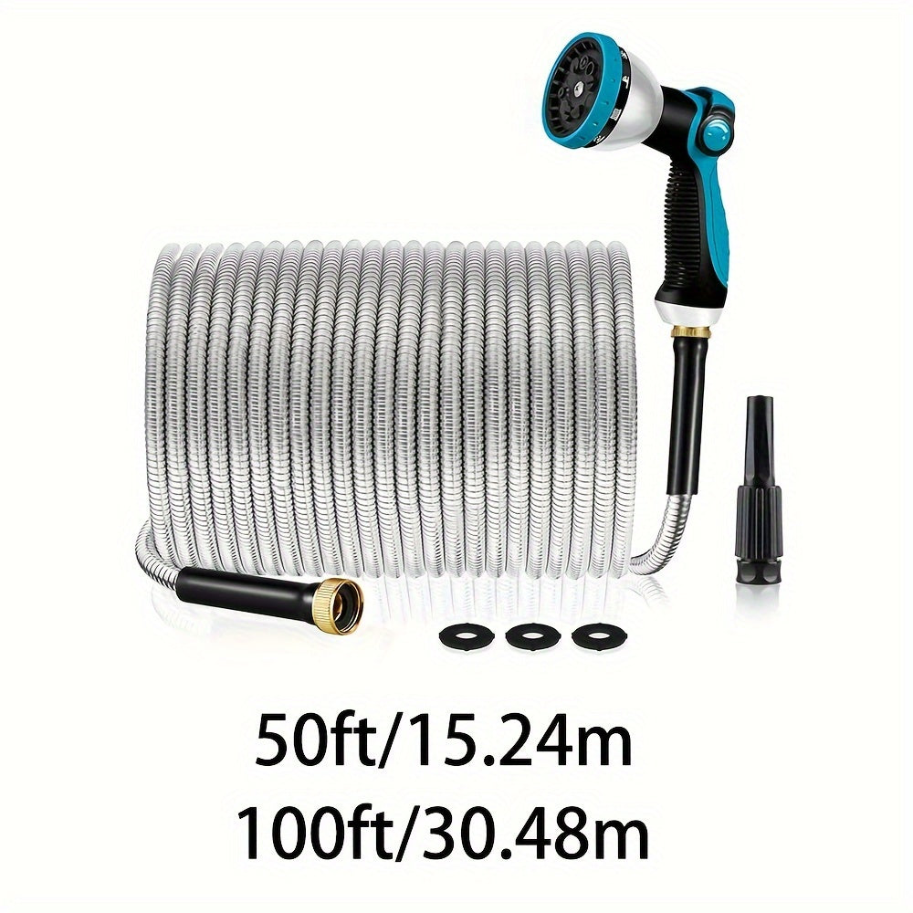 50ft/100ft Stainless Steel Hose