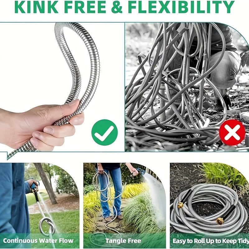 50ft/100ft Stainless Steel Hose