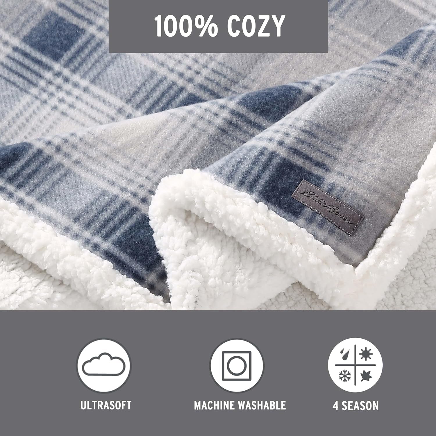 Plaid Throw Blanket