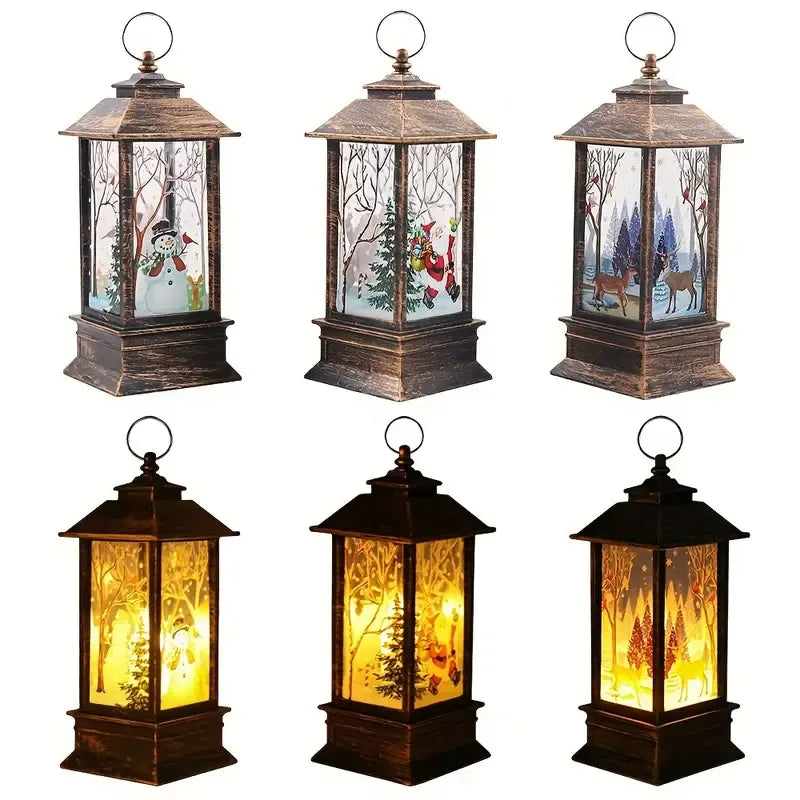 3 Pcs Christmas Lanterns