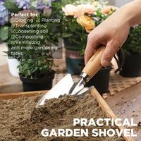 3 Pcs Stainless Steel Garden Tool Set