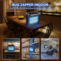 Large Solar Powered Bug Zapper