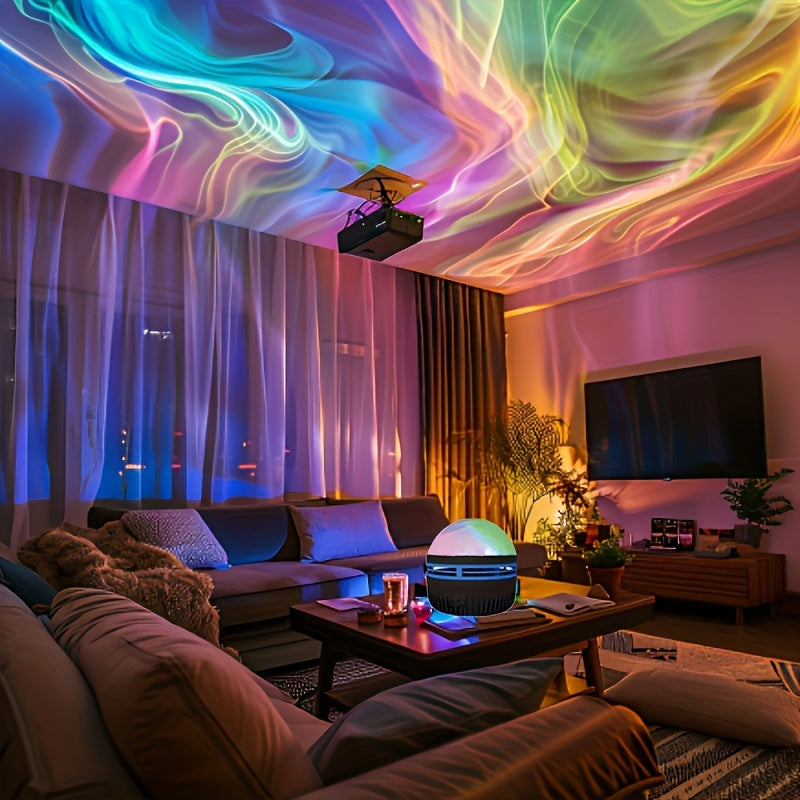 2 Pcs Projector Aurora Borealis