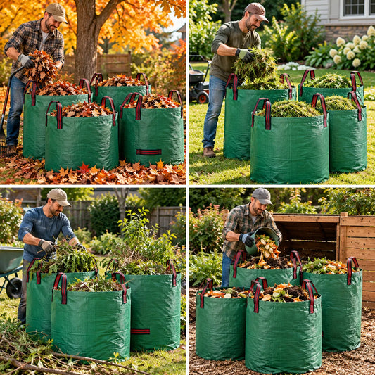  Garden Green Waste Bags