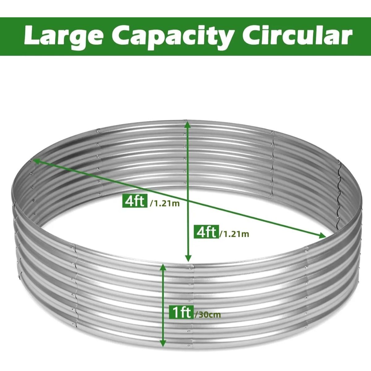 Round Raised Garden Beds